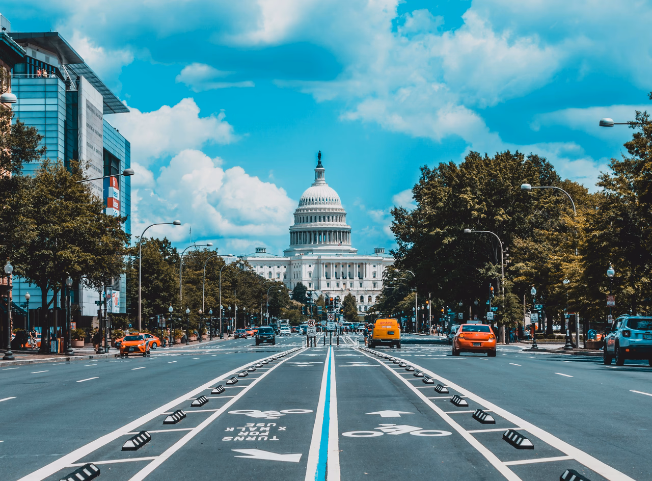 Washington, D.C. skyline - explore remote government and policy jobs